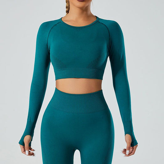 Seamless Strappy Support Yoga Set